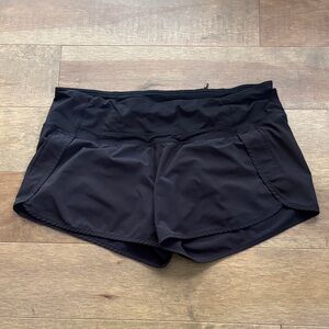 lululemon athletica Black Athletic Shorts